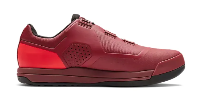 Fox Racing Union Boa Clipless Shoes in Red-4